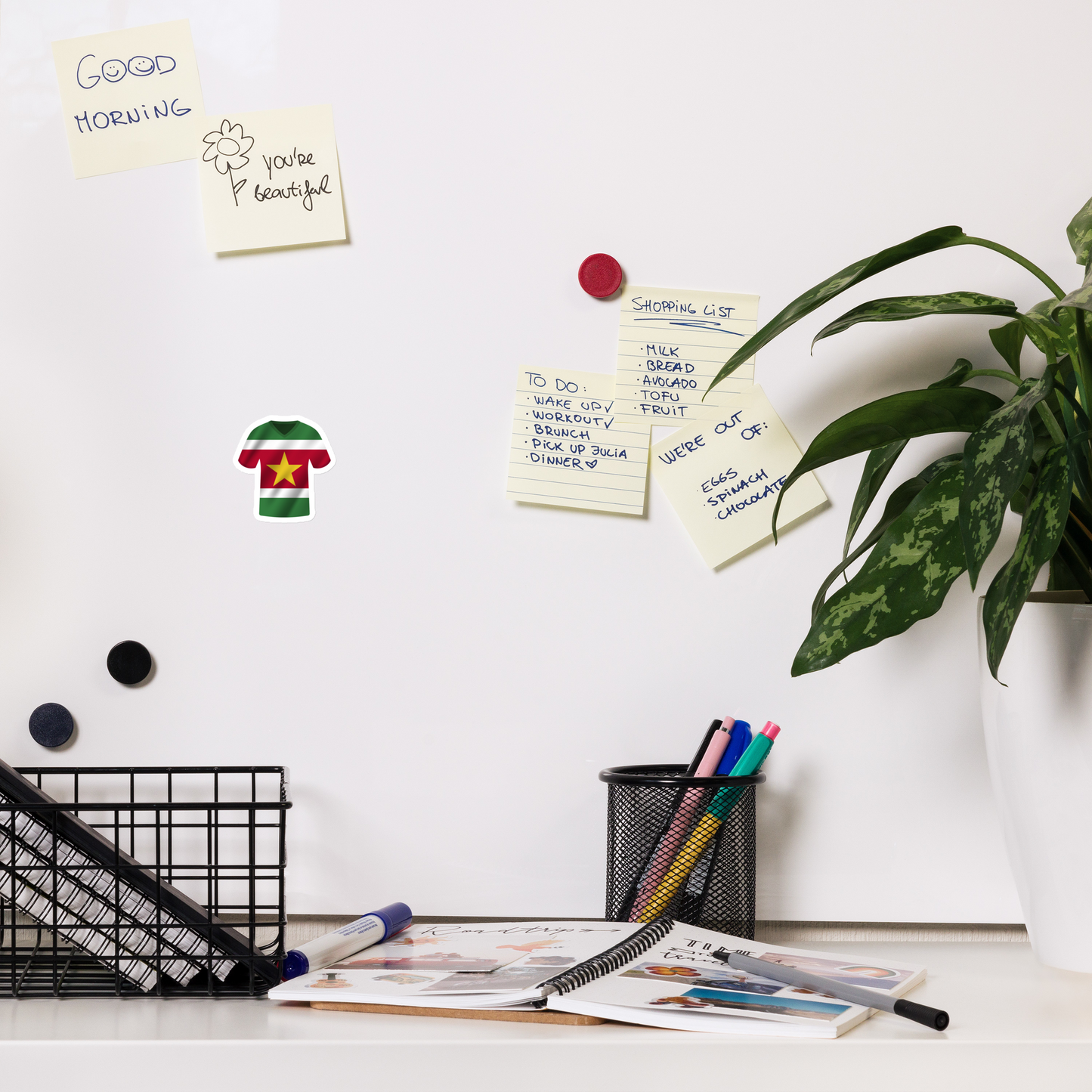 Sabi Collection | Suriname Flag Football Jersey Magnet